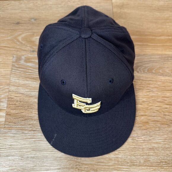 EG Cal Ripken Navy Blue Baseball Fitted Hat, Size 6 7/8- 7 3/8 - Picture 2 of 12